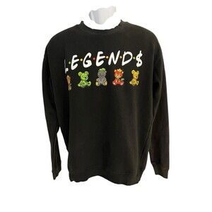 3Forty Premium knitwear men's M graphic print sweatshirt friends themed legends